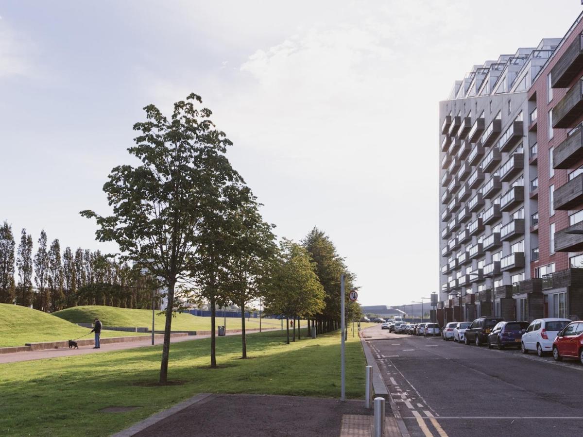 Pass The Keys Lovely 2-Bed Flat Glasgow Harbour Free Parking Ngoại thất bức ảnh
